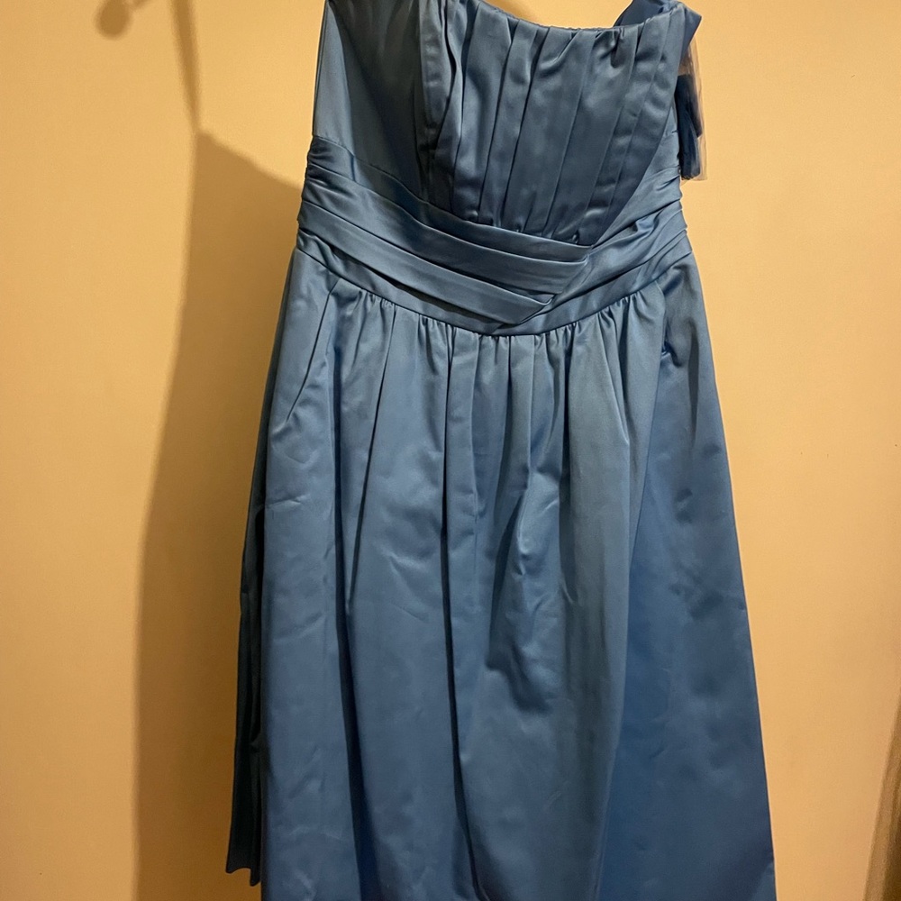 David’s Bridal Strapless Dress, new